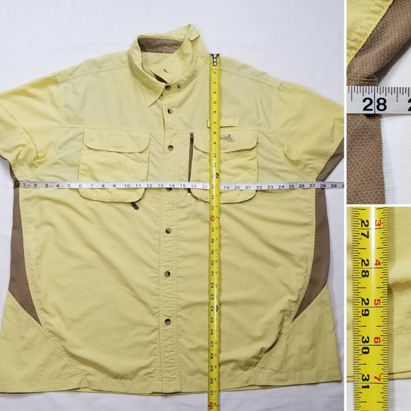 NATURAL GEAR Fishing Button Shirt 5629E1M - Picture 8 of 12